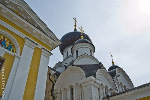 The ancient monastery in Russia photo