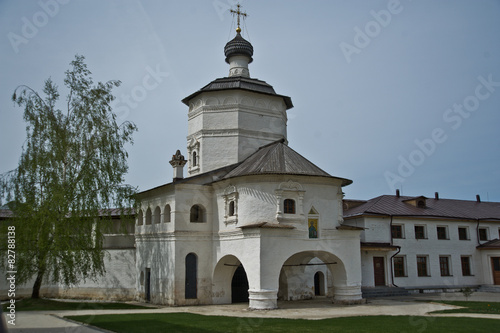 The ancient monastery in Russia photo