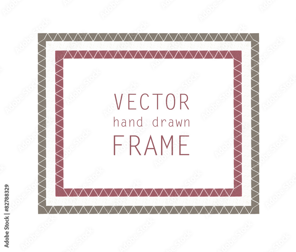 hand drawn frame