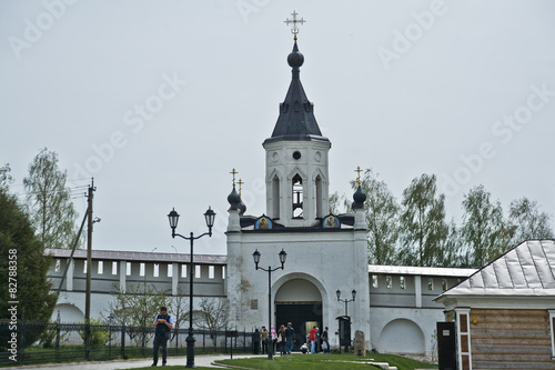 The ancient monastery in Russia photo