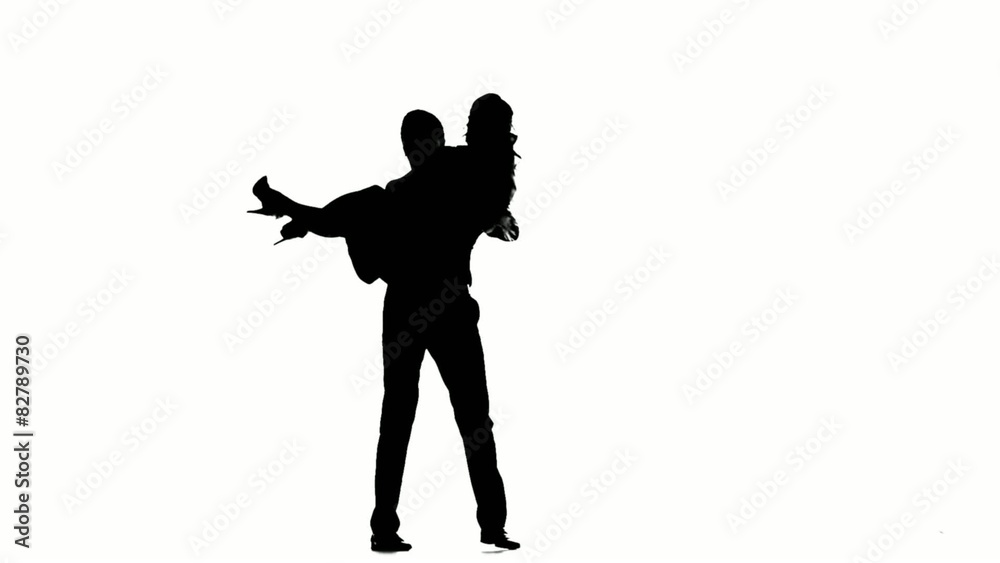 couple man and woman walking hand in hand. Silhouette. Slow couple man and woman walking hand in hand. Silhouette. Slow