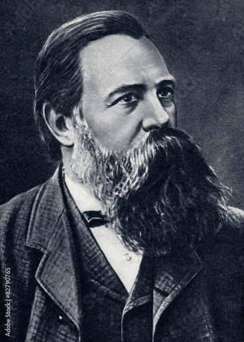 Friedrich Engels, German social scientist © Juulijs