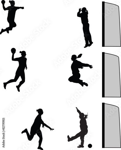 handball woman