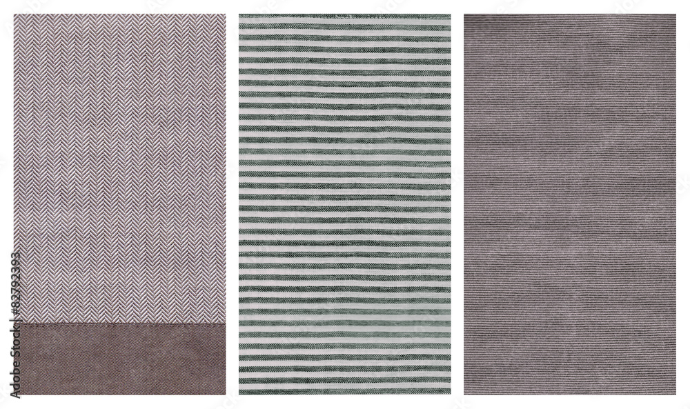 Fototapeta premium Fabric textures