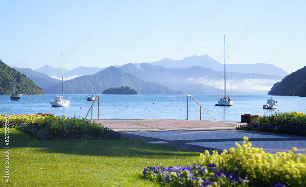 Fototapeta premium Picton Waterfront