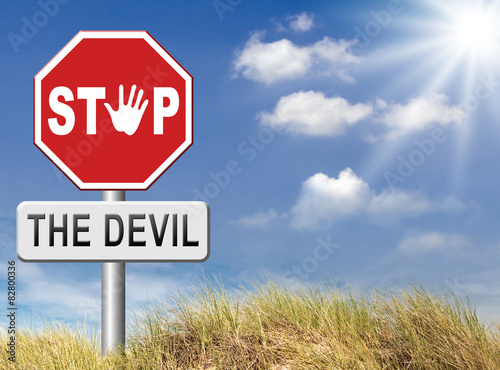 Photography stop the devil