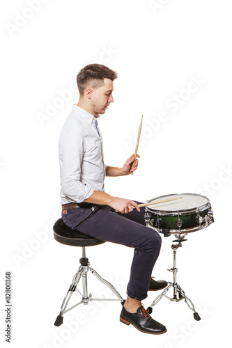 Game sitting on a chair