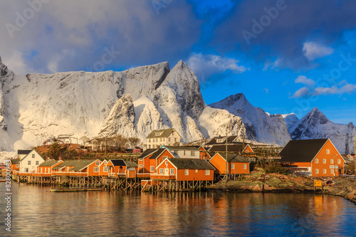 Reine Fishing village in Lofoten Islands