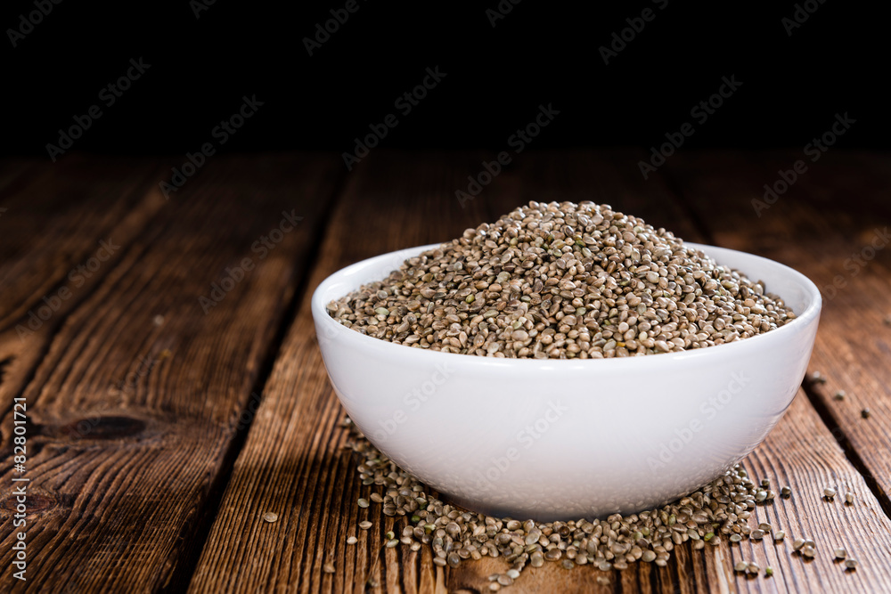 Portion of Hemp Seeds Portion of Hemp Seeds