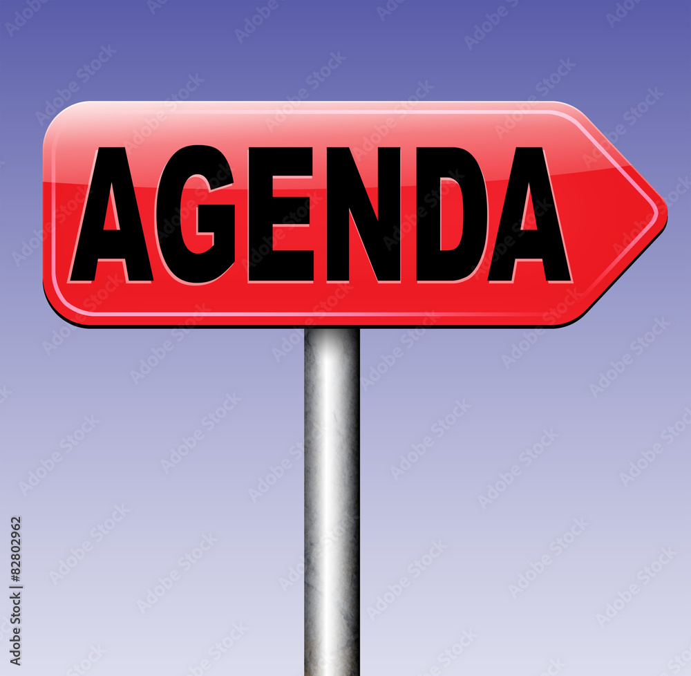 agenda agenda