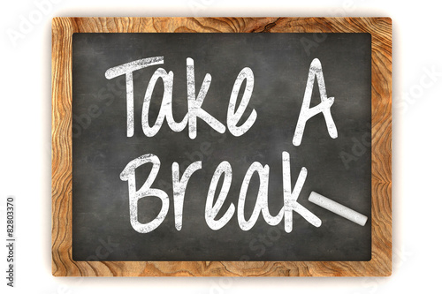 Take a Break Chalkboard
