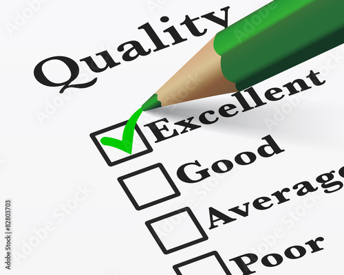 Excellent Quality Survey Checklist