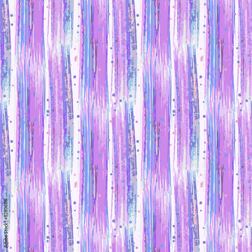 Seamless hand drawn abstract striped pattern 