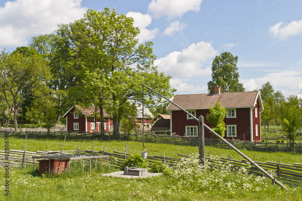 Obraz premium Countryside landscape