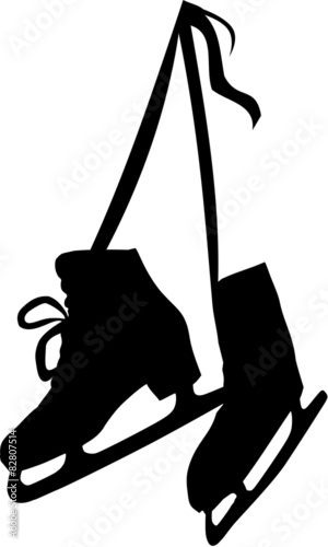 Hanging Ice Skates