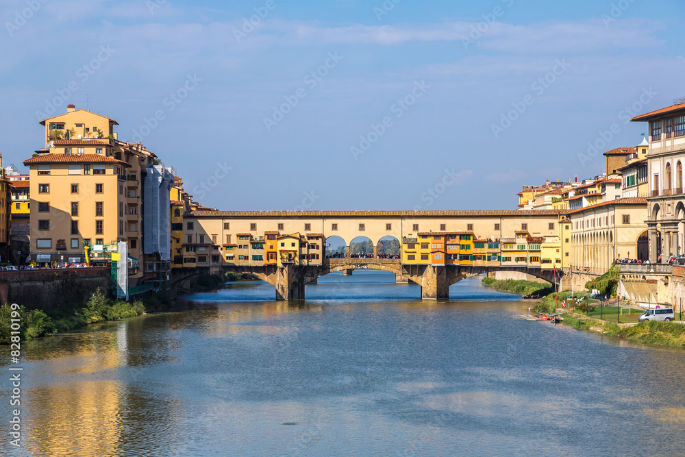 Fototapeta premium The Ponte Vecchio in Florence