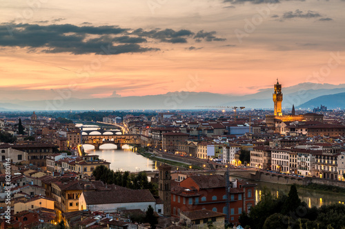 Panoramic sunset Florence © Sergii Figurnyi