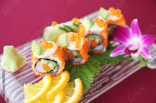 Cuadro en lienzo california roll