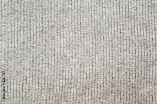 Gray striped jersey fabric ...