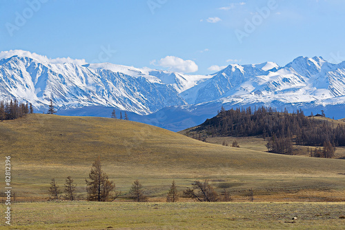 Mountains of Altai, Kurai steppe and Northern Chuysky Range