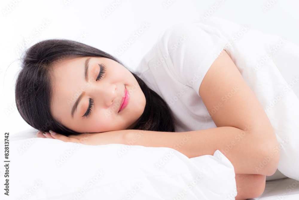 beautiful girl sleeps in the bedroom beautiful girl sleeps in the bedroom