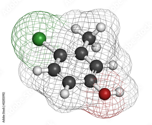 Chlorocresol (p-chlorocresol) antiseptic and preservative. photo