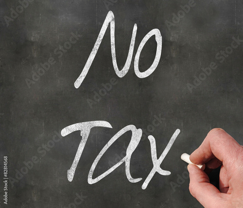 Blackboard No Tax