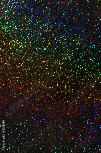 Quadro su tela Fondo abstracto y de puntos de luz  de colores en degradado