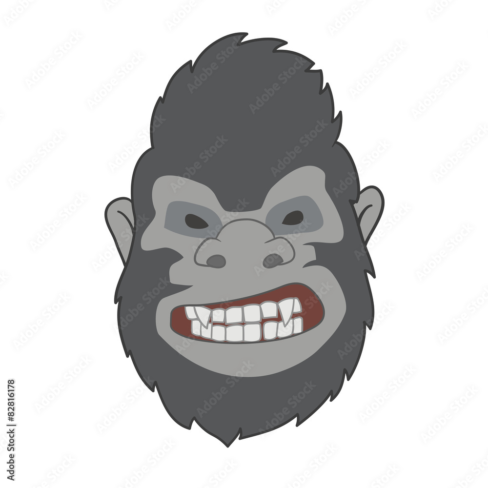 Fototapeta premium Gorilla face