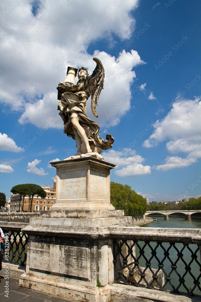 statue of Castel Sant'Angelo, Rome