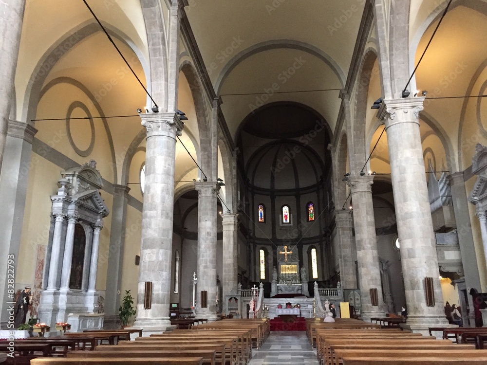 Αυτοκόλλητο Cividale del Friuli, interno del Duomo