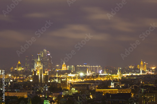 landscape Moscow city, Moscow, Russia © maxim4e4ek