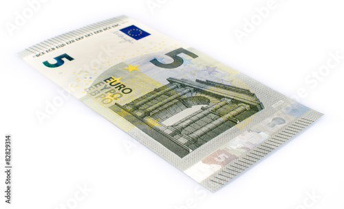 Five euro banknote © thodonal