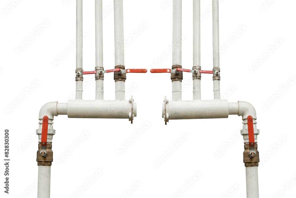 Water distribution pipes