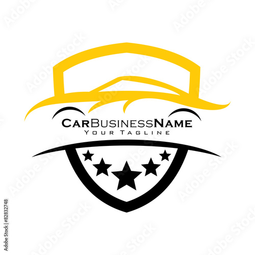 Car vector logo icon