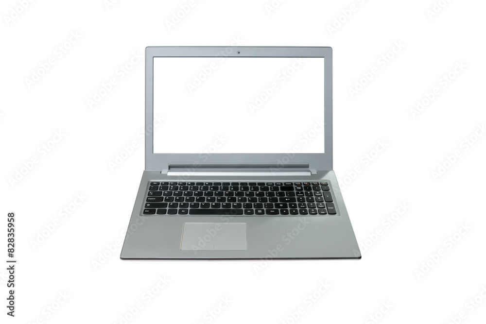 isolated labtop on white background isolated labtop on white background