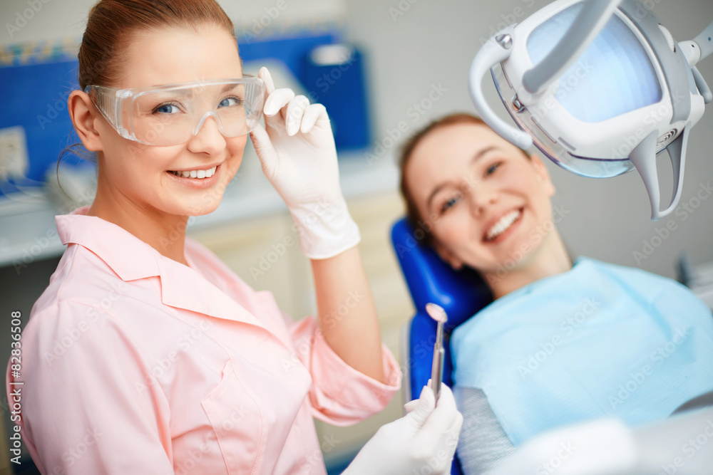 Female dentist Female dentist