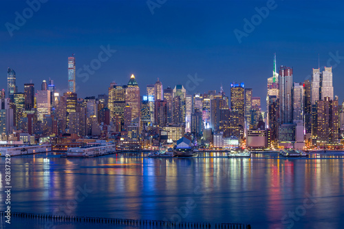 New York City with skyscrapers © f11photo
