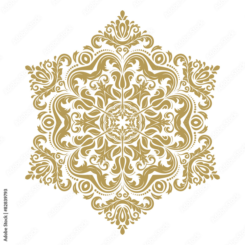 Orient Abstract Vector Pattern Orient Abstract Vector Pattern