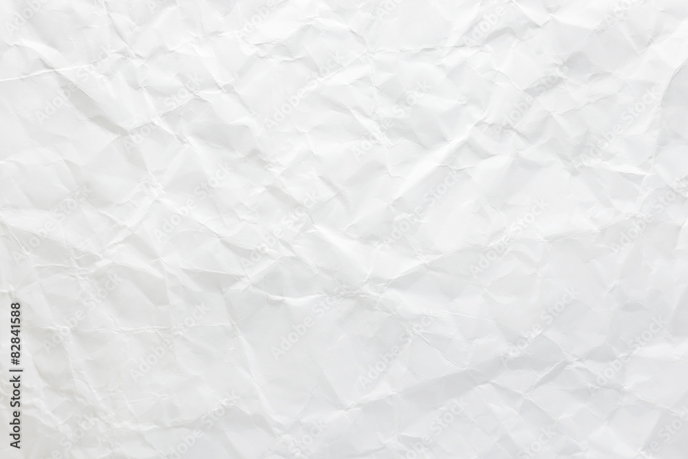 White crumpled paper White crumpled paper
