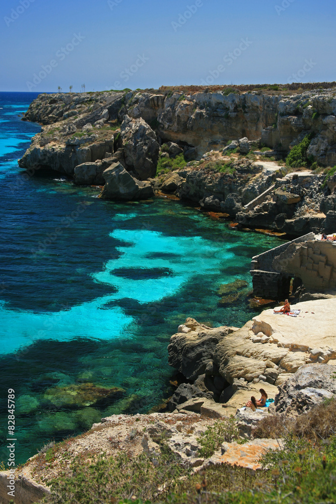 Italia,Sicilia,Isola di Favignana.
Italia,Sicilia,Isola di Favignana.