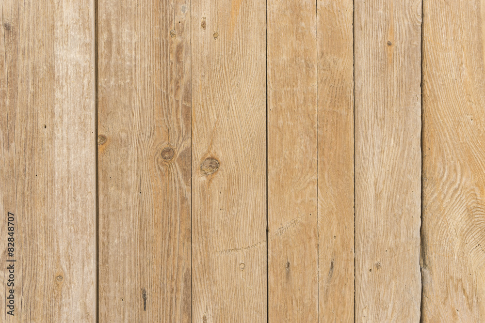 Fototapeta premium Holz Hintergrund leer im Shabby look hellbraun