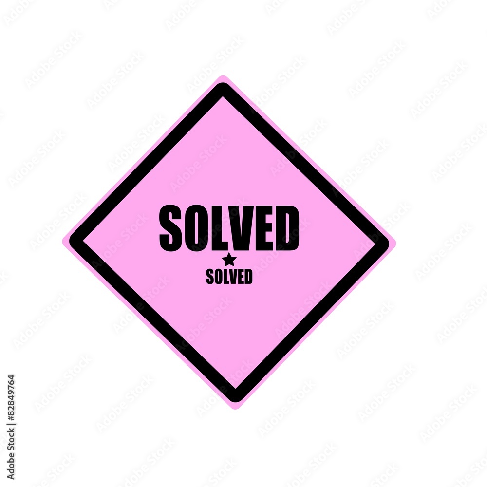 Solved black stamp text on pink background Solved black stamp text on pink background