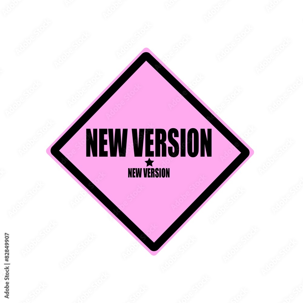 New version black stamp text on pink background New version black stamp text on pink background