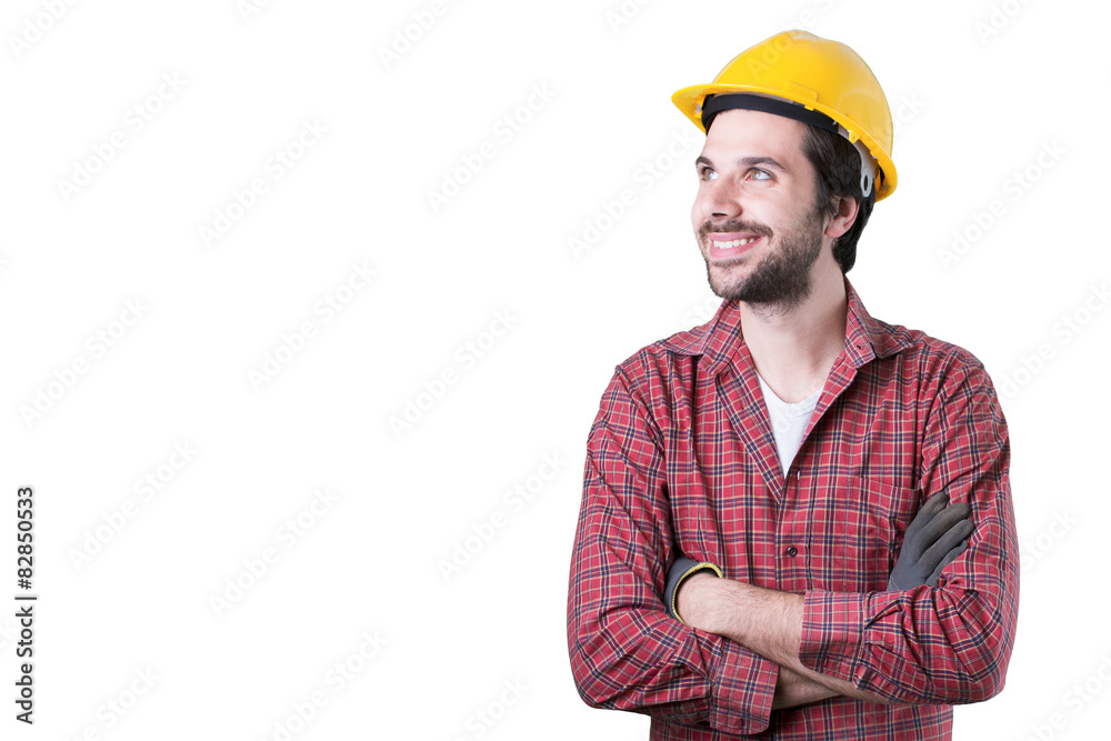 beautiful bearded man worker beautiful bearded man worker
