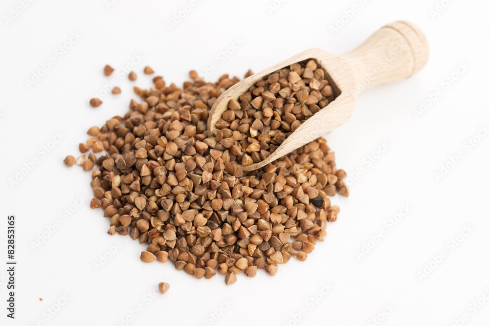 Heap of buckwheat Heap of buckwheat