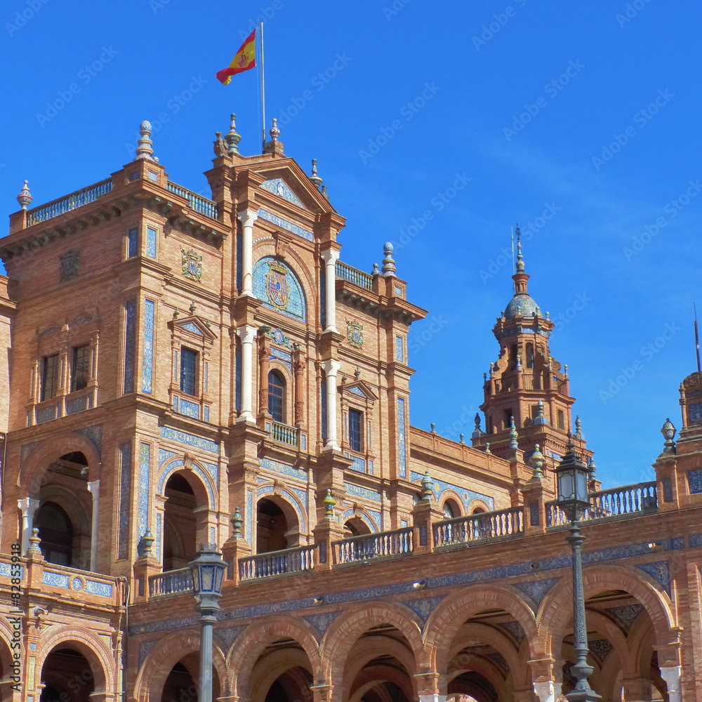 Fototapeta premium Plaza de Espana à Séville