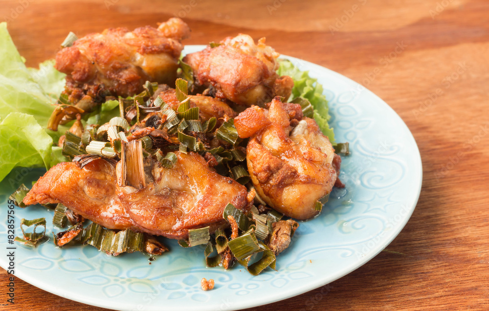 Hot Meat Dishes - Grilled Chicken Wings with Red Spicy Sauce Hot Meat Dishes - Grilled Chicken Wings with Red Spicy Sauce