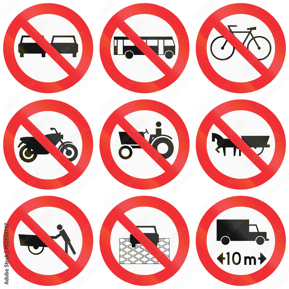 Prohibition Signs In Chile Prohibition Signs In Chile