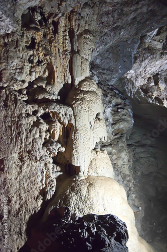 Athos karst cave photo